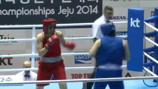 81+ kg   WC 2014: 1/8 - 81+ kg Zenfira Magomedaliyeva vs Aynur Rzayeva