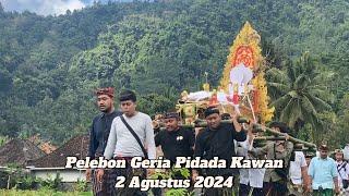 Plebon Ida Bagus Jisnhu Brahmawangsa Rawindra || Geria Pidada Kawan || 2 Agustus 2024