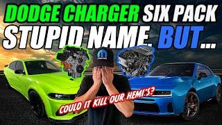 NEW DODGE CHARGER SIX PACK KILL THE HEMI CARS OR FLOP?