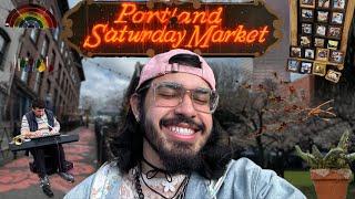 Checking Out The Portland Saturday Market! | VLOG |