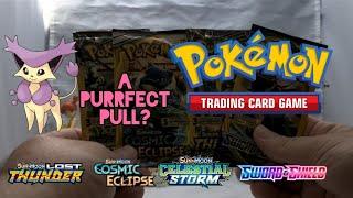 Can I Get a Purrfect Pull? - Opening Various $1 Pokemon TCG Booster Packs