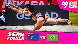 Clancy/Mariafe vs. Barbara/Carol - Semi Final Highlights Gstaad 2022 #BeachProTour