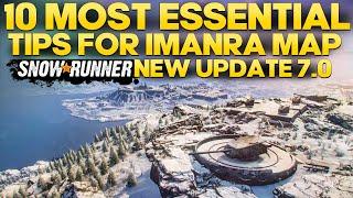 10 Most Essential Tips For New Imandra Map in SnowRunner Update 7.0