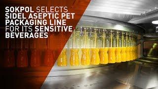 Sokpol selects Sidel aseptic PET packaging line for its sensitive beverages