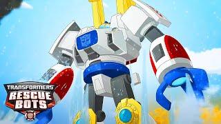 Arriving from the Ocean | Transformers: Rescue Bots | Compilation | Kids Cartoon | Transformers TV