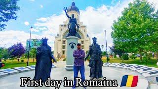 First day in Romania | First bacau Romania vlog | City Tour lifestyle