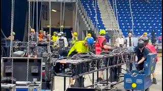 Brian May: Our amazing crew dismantle stage and rig -Mercedes-Benz Arena Berlin 24/06/2022