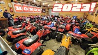 A Year Full Of Honda Three Wheelers! - This Old Trike 2023 Year In Review.  How to manage 115 Hondas