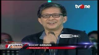 HUT TvOne Ke 11: Rocky Gerung dan Akbar Faisal Tampil Se panggung