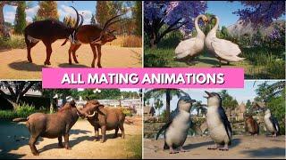 ️ ALL MATING RITUAL ANIMATIONS: Planet Zoo ️