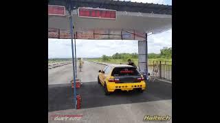 Honda Civic Estilo Awd Turbo|Honda Record Indonesia Drag Race 201m|Best Time 7,270s ET 7,1 Second