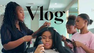 Ghana VLOG | Girl...WE GOTTA TALK. Should I add her to my WEDDING HAIR Team or....???