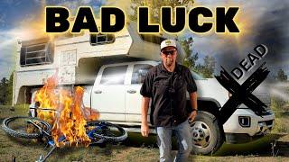 WRECKED MY NEW E-BIKE & TRUCK WONT START!! (Luckeep X1 Pro Review) @OffGridBackcountryAdventures