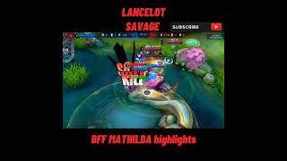 SHORT  LANCELOT SAVAGE MOMENTS 2 | WATCH THIS LANCELOT ENSANE SAVAGE | MLBB