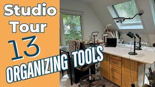 13 Favorite Tools for an Organized Art Studio