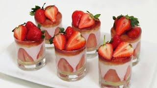 Strawberry Mousse with Joconde Sponge Recipe