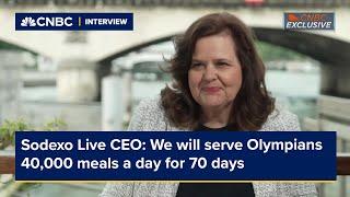 Sodexo Live CEO: We will serve Olympians 40,000 meals a day for 70 days