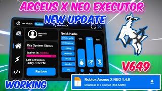 Arceus X NEO Executor Mobile New Update 1.4.6 Released | Working | Latest Version Arceus X