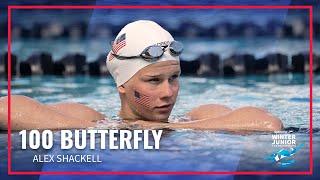 Shackell & McIntosh Face off in Women's 100 Butterfly | 2022 Speedo Winter Jr Championships East