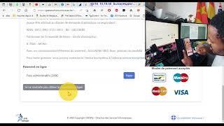 COMMENT PAYER LES FRAIS D'ETUDE DE DOSSIER (200EUROS) EN LIGNE ?