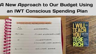 Budgeting Using the IWT Conscious Spending Plan | New Approach | Creating Our Rich Life