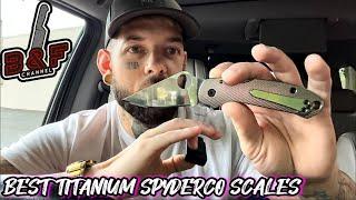 BEST TITANIUM SPYDERCO SCALES - RIPPS GARAGE TECH - PARA 3 & SHAMAN + TODAYS CARRY FOR FRAG FRIDAY!