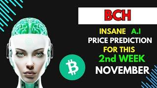 Insane BITCOINCASH BCH Price Prediction for THIS WEEK by A.I