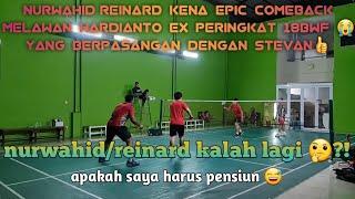 AMAZING GIANT BADMINTON|| OLLAS SPORT|| NURWAHID/REINARD VS HARDIANTO/STEVAN 