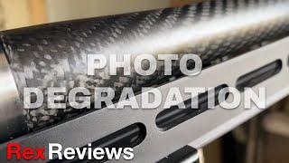 The PROBLEM with UNPROTECTED Carbon Fiber for FIELD USE  ~ Rex Reviews