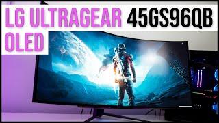 LG UltraGear 45GS96QB: Das 45 Zoll OLED Gaming Monster im Test