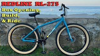 Redline RL-275 (27.5" BMX Cruiser) Box Opening, Build, & Ride Review