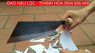 Dao cắt giấy như dao lam - Dao Hậu Lộc Thanh Hóa 0934.656.948