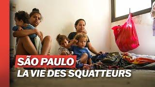 Crise au Brésil : l'enfer des familles obligées de squatter des logements