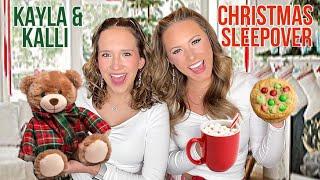 KAYLA & KALLI CHRISTMAS SLEEPOVER PARTY 2024 ️