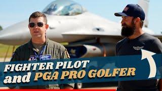 From Aviation Fighter Jets to Fairways: Pilots & Pro Golfer Unite