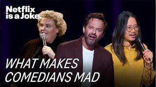 15 Minutes of Comedians Getting Angry | Netflix Is A Joke | Netflix