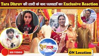 Dhruv Tara On location Shoot | Family reaction after Tara Dhruv's marriage | #dhuruv #tara #ayasha