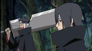 Itachi & juzo vs yondaime mizukage sub indo