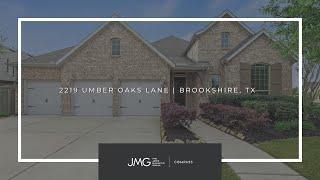 Home for sale Brookshire Texas 2219 Umber Oaks Ln, Brookshire, TX, 77423