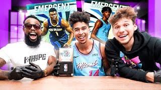 Insane NBA IRL Prizm Pack Opening w/ Cash & Jesser