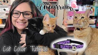 Cat Collars - DIY Sewing Tutorial