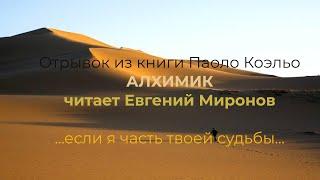 ...Если я часть твоей судьбы..... Отрывок из аудио книги Паоло Коэльо "Алхимик", читает Е. Миронов