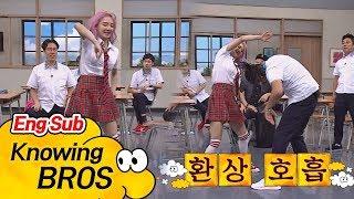 Fantastic popping dance by Hyoyeon and Sang Min- Knowing Bros 88