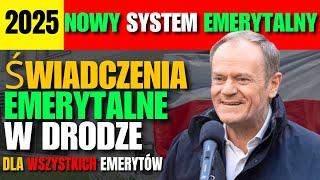 Polski system emerytalny zmodernizowany | seniorzy otrzymają świadczenia emerytalne w 2025 r.