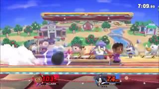 Super Smash Bros. Ultimate - Sonic Vs. Villager