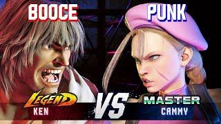 SF6 ▰ BOOCE (Ken) vs PUNK (Cammy) ▰ High Level Gameplay