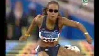 Joanna Hayes Gold Medal Atenas 2004