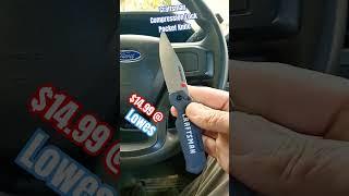 Cheap Compression Lock pocket knife #shorts #edc @lowes