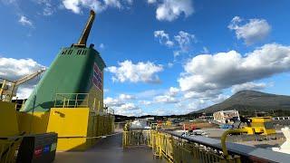 Ferry Trip from Tokyo to the Volcanic Island, Hachijojima |  10-hours in Rough seas