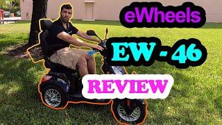 E Wheels EW 46 Scooter Review Video